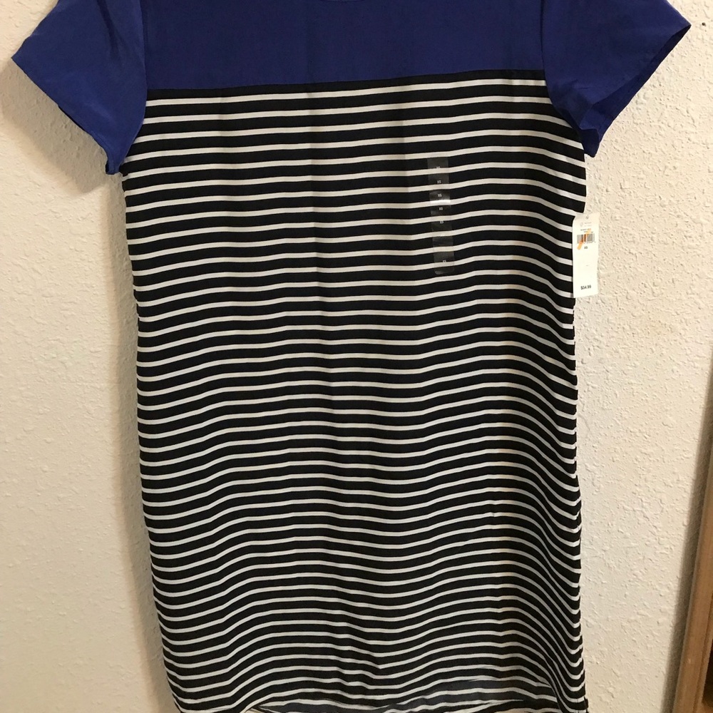 Striped t-shirt dress